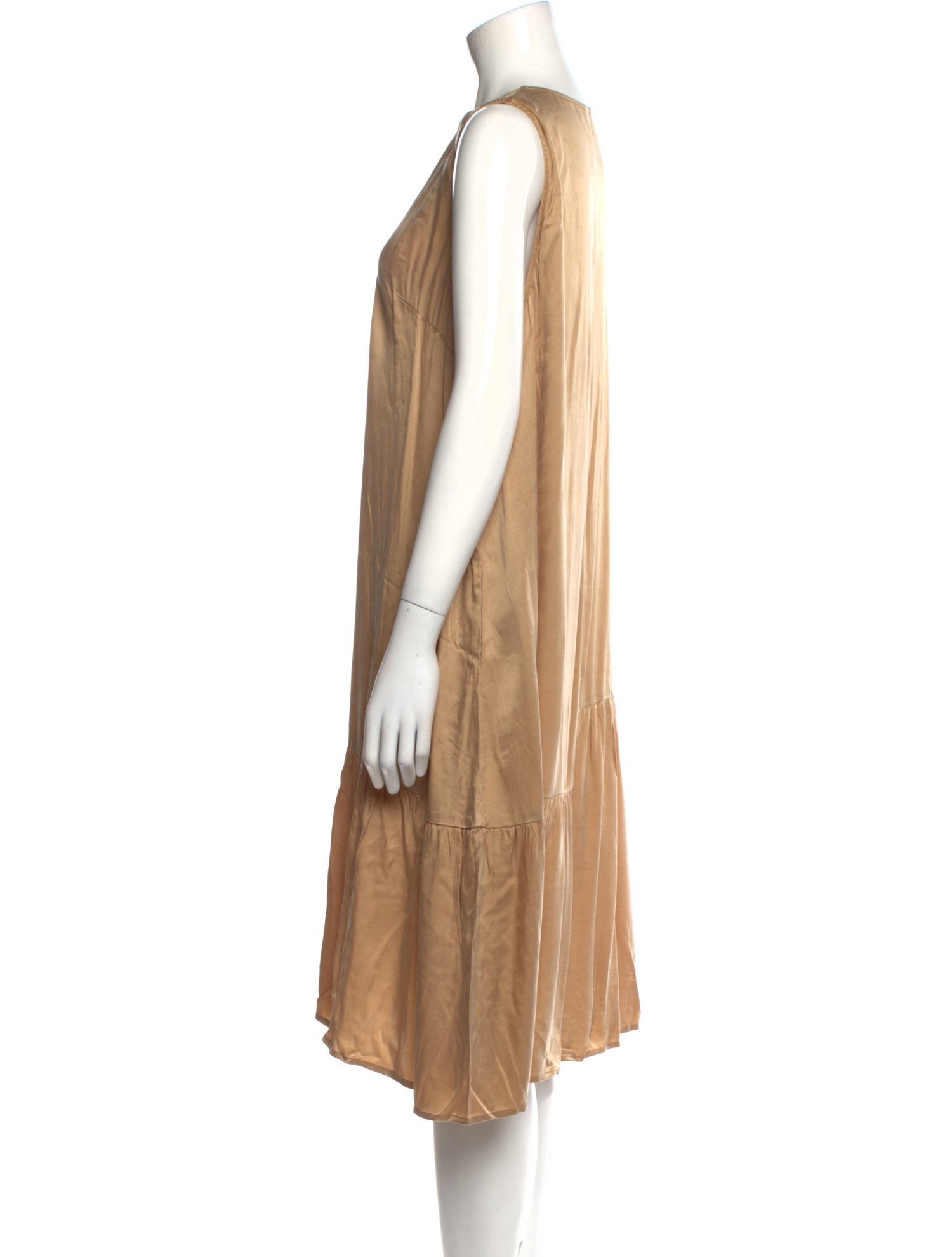 Emilia George Scoop Neck Midi Length Dress w/ Tags