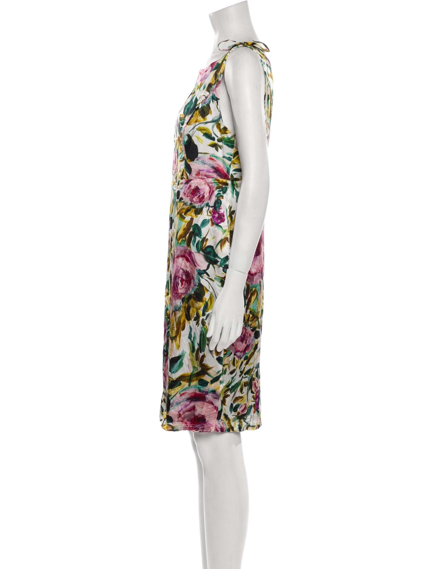 Emilia George Silk Knee-Length Dress w/ Tags