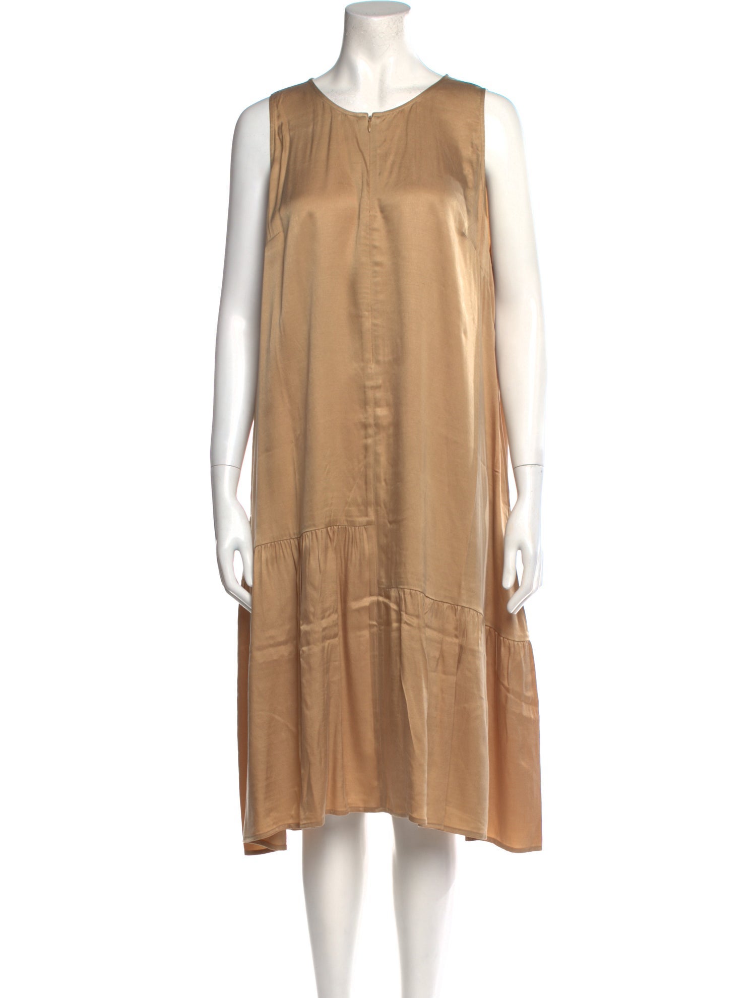 Emilia George Scoop Neck Midi Length Dress w/ Tags