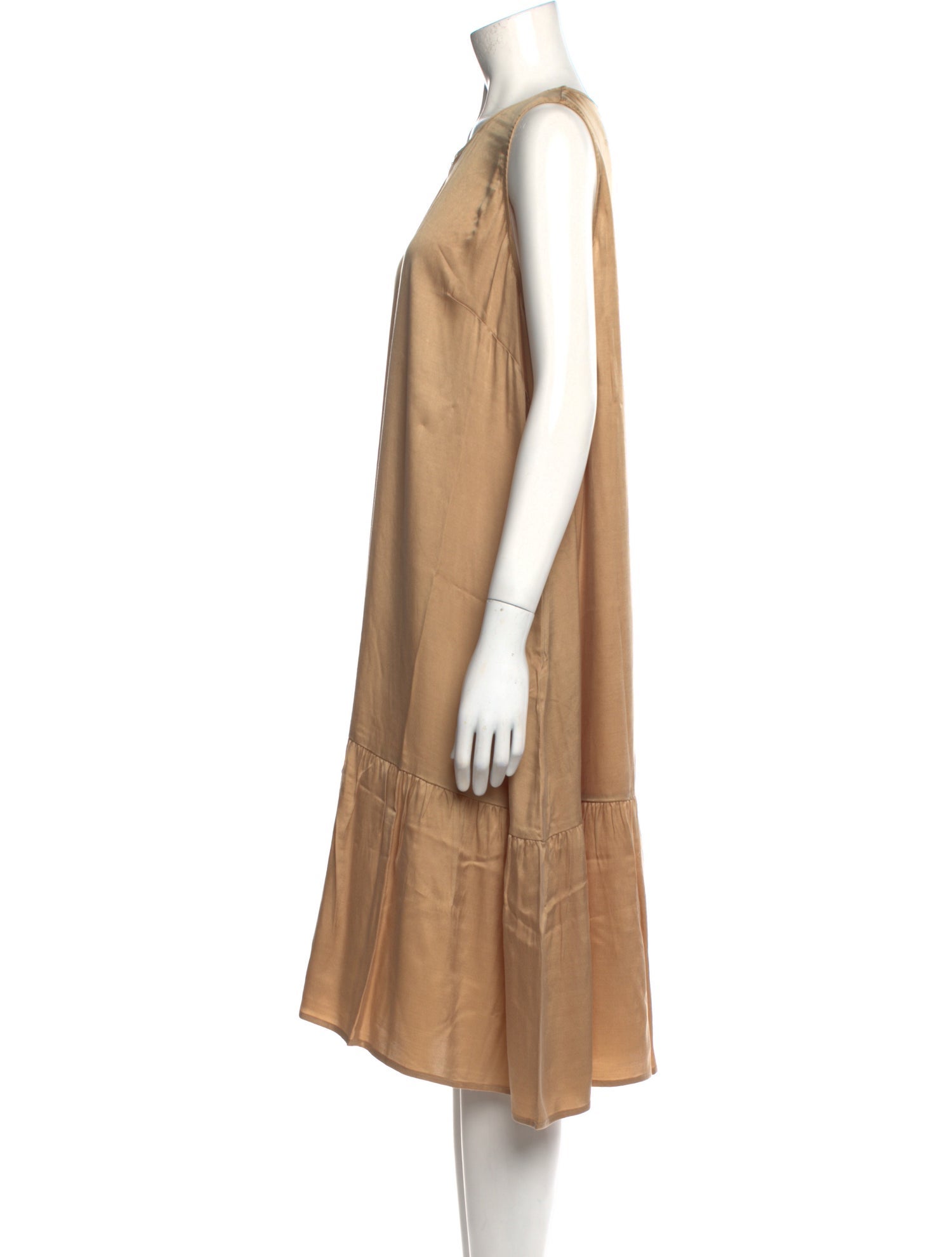 Emilia George Scoop Neck Midi Length Dress w/ Tags