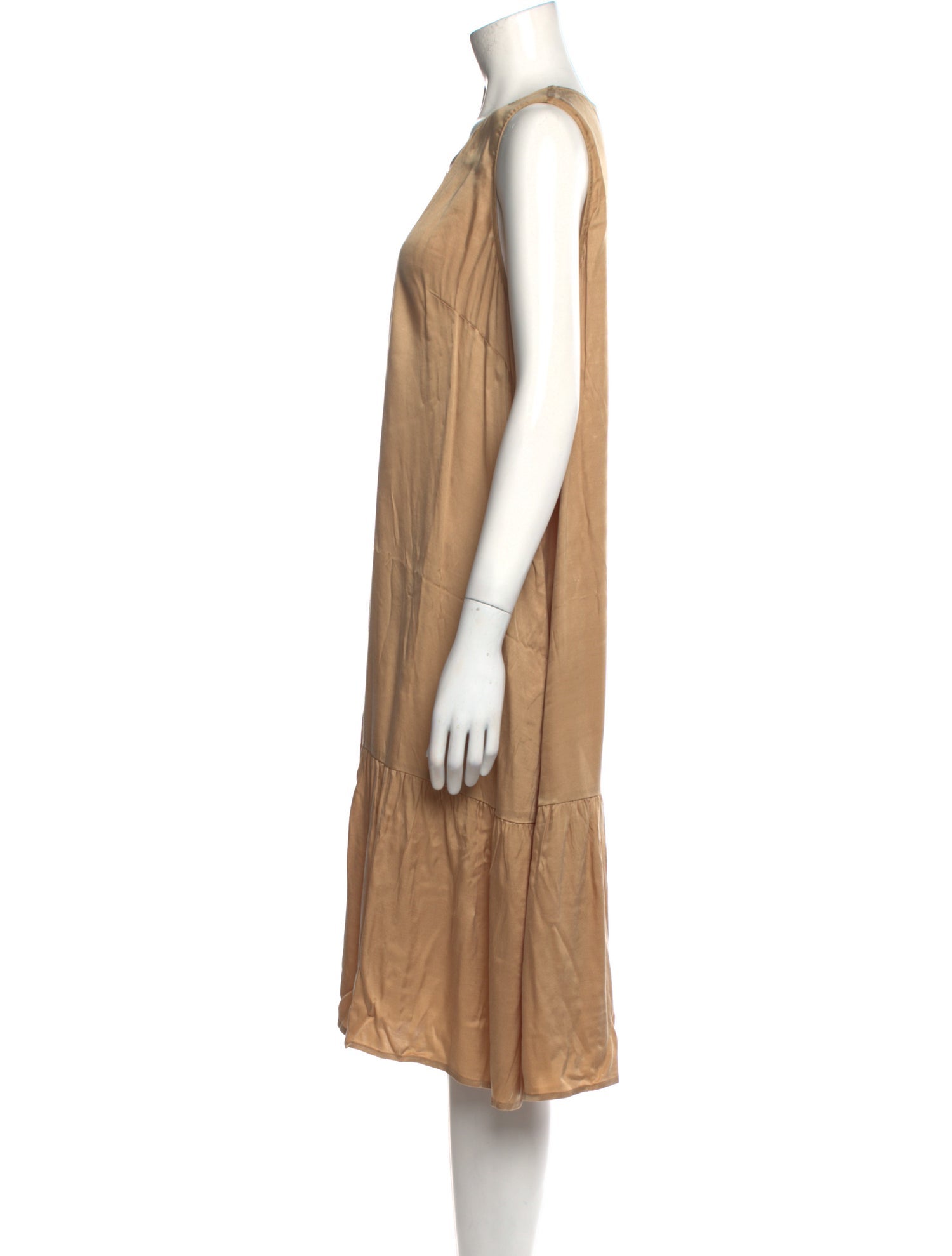 Emilia George Scoop Neck Midi Length Dress w/ Tags