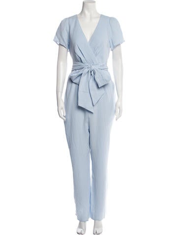 Emilia George Jumpsuits and Rompers V-Neck Jumpsuit L