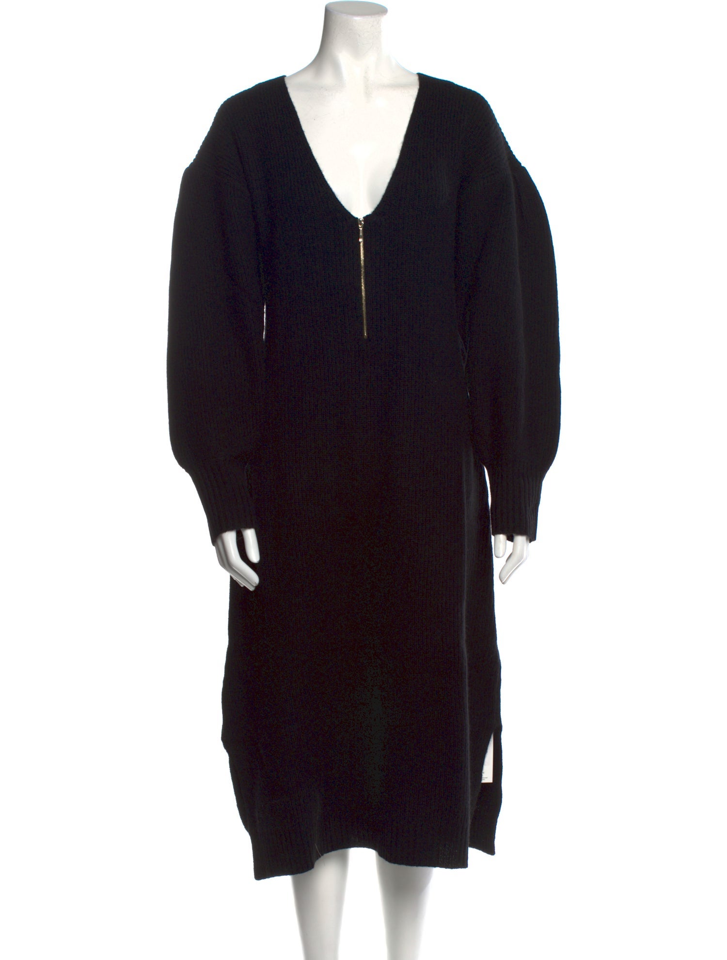 Emilia George V-Neck Midi Length Dress w/ Tags