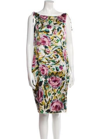 Emilia George Dresses Silk Knee-Length Dress L