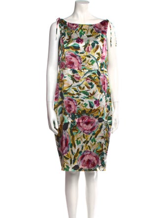 Emilia George Silk Mini Dress