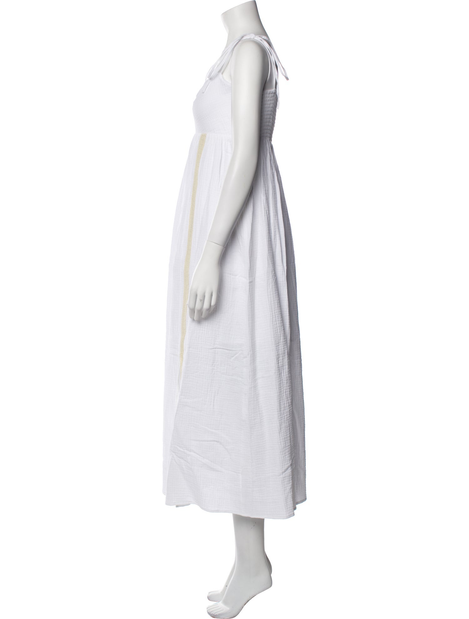 Emilia George Striped Long Dress w/ Tags