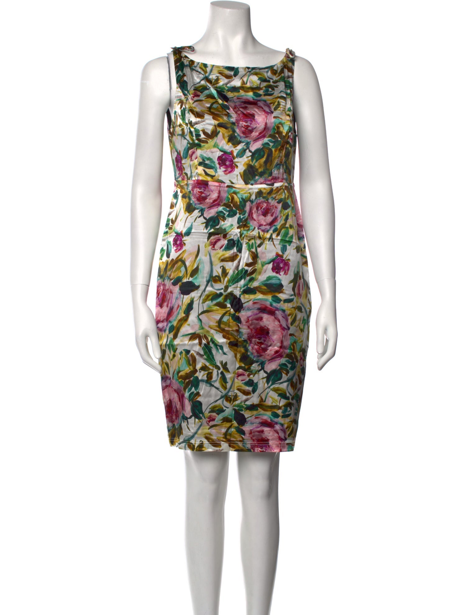 Emilia George Silk Knee-Length Dress w/ Tags