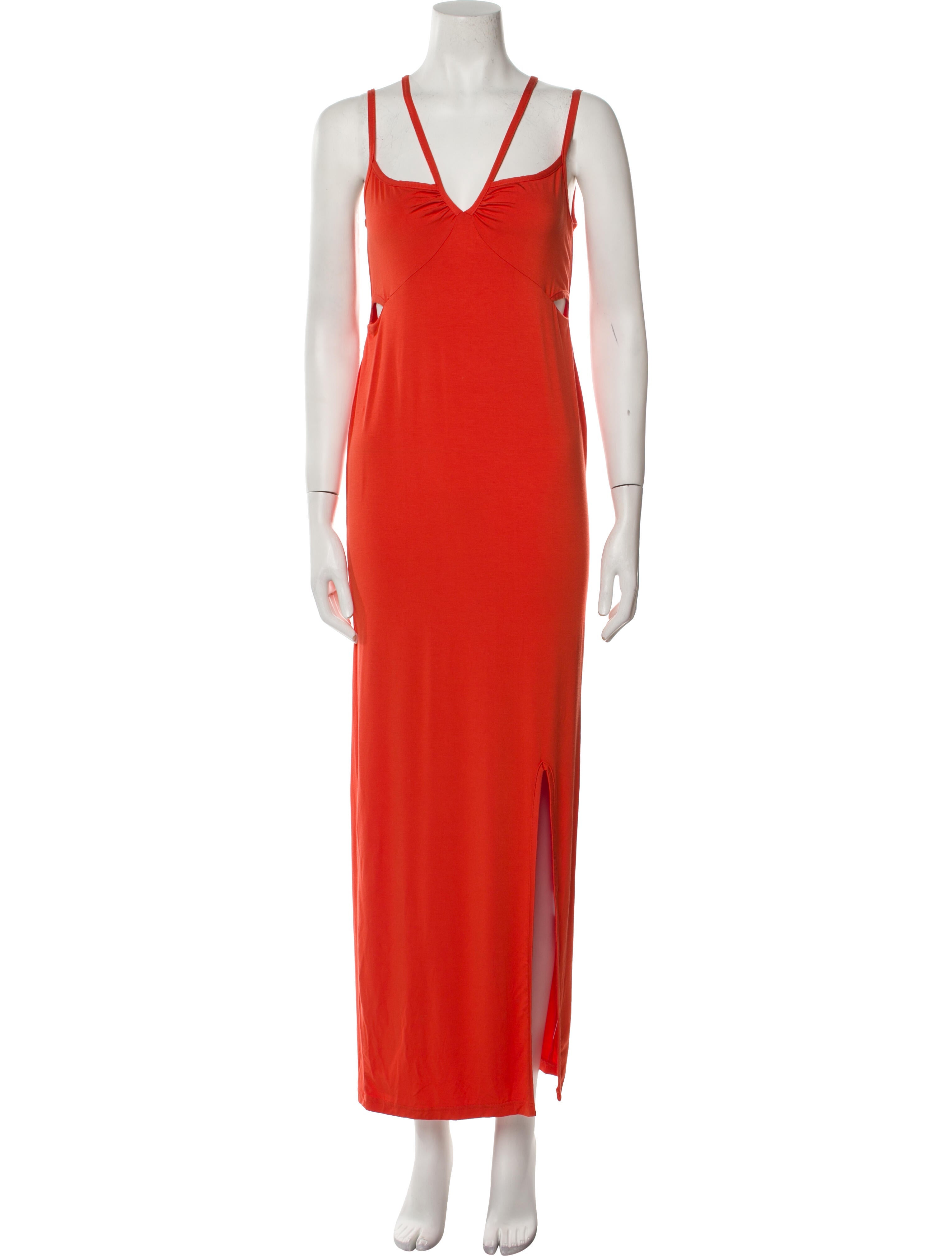Emilia George V-Neck Long Dress