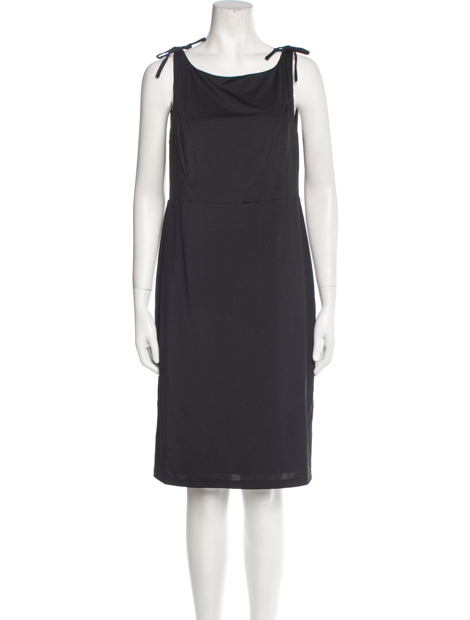 Emilia George Cowl Neck Knee-Length Dress w/ Tags