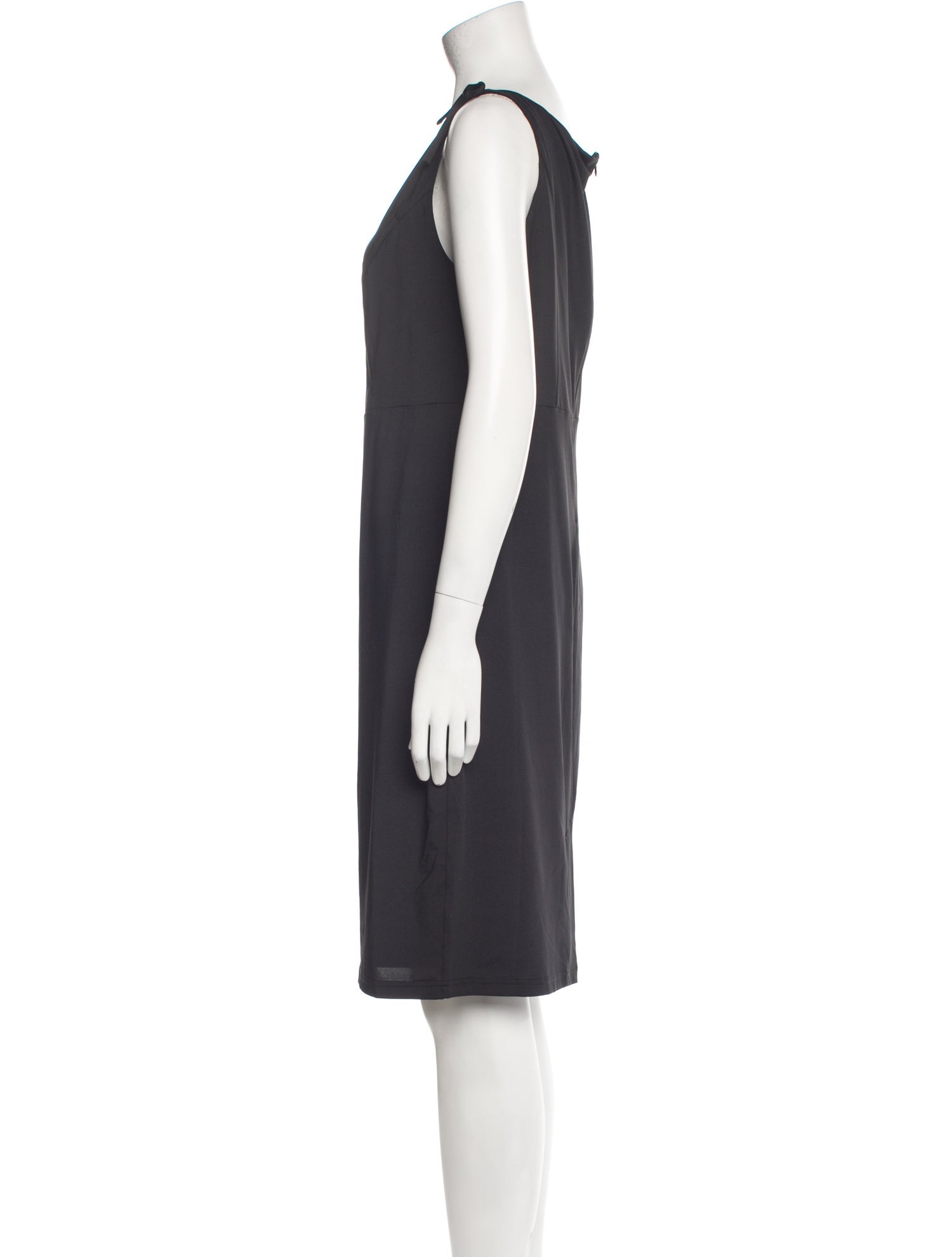 Emilia George Cowl Neck Knee-Length Dress w/ Tags