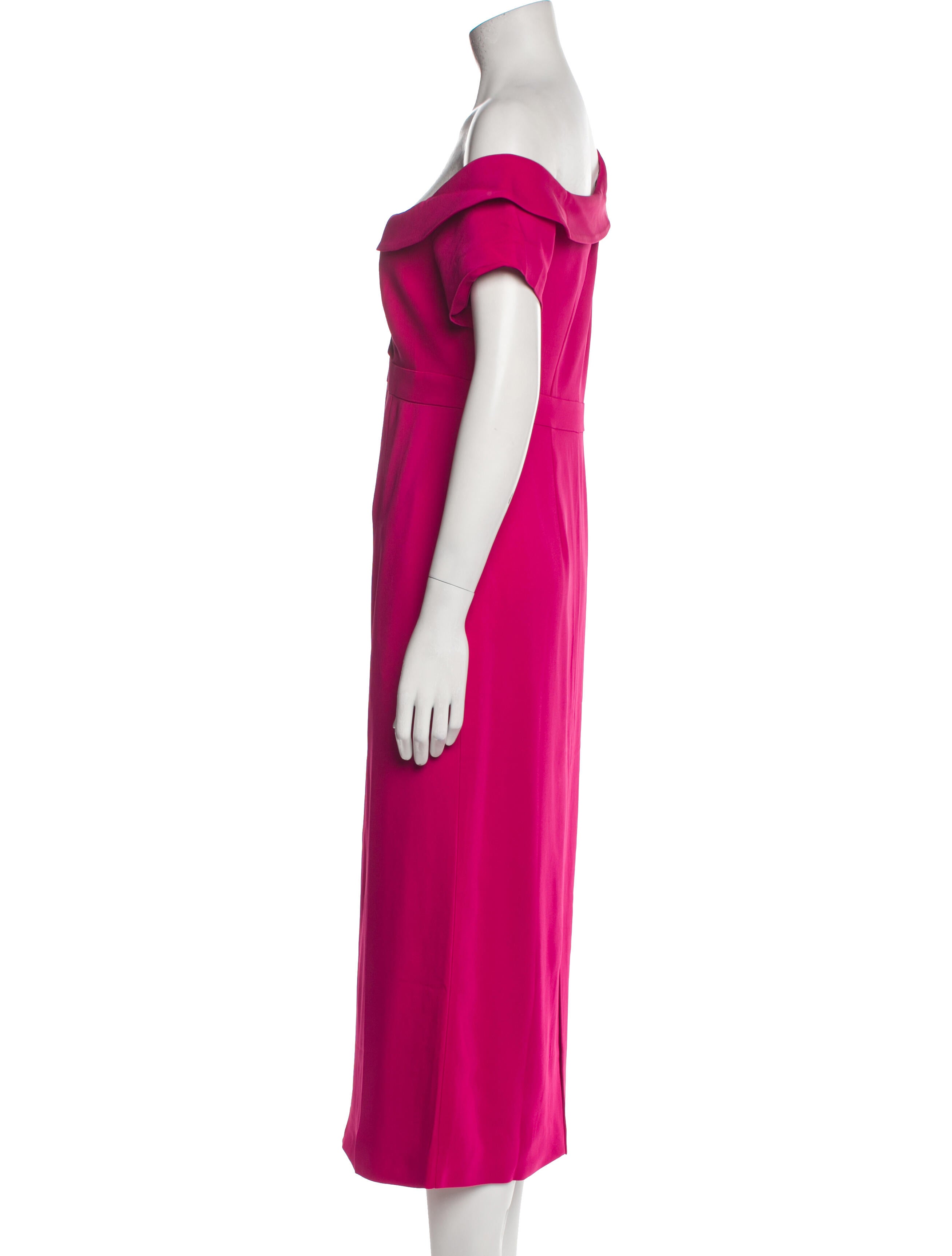 Emilia George One-Shoulder Long Dress w/ Tags