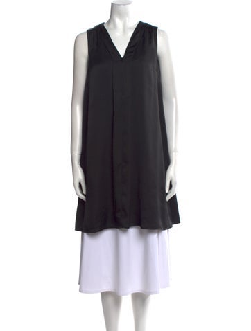 Emilia George Dresses V-Neck Mini Dress XS