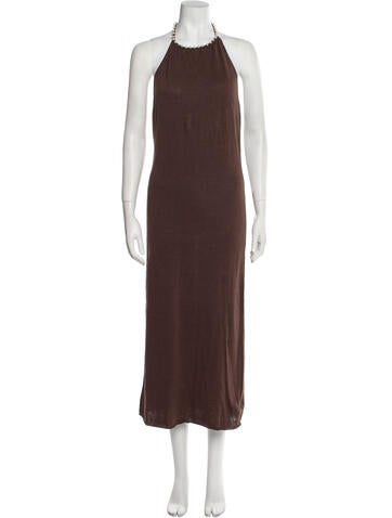 Emilia George Dresses Linen Long Dress S