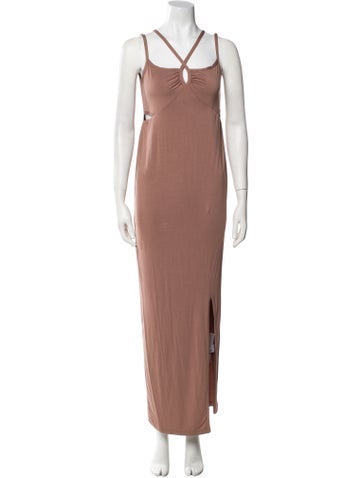 Emilia George Dresses V-Neck Long Dress S