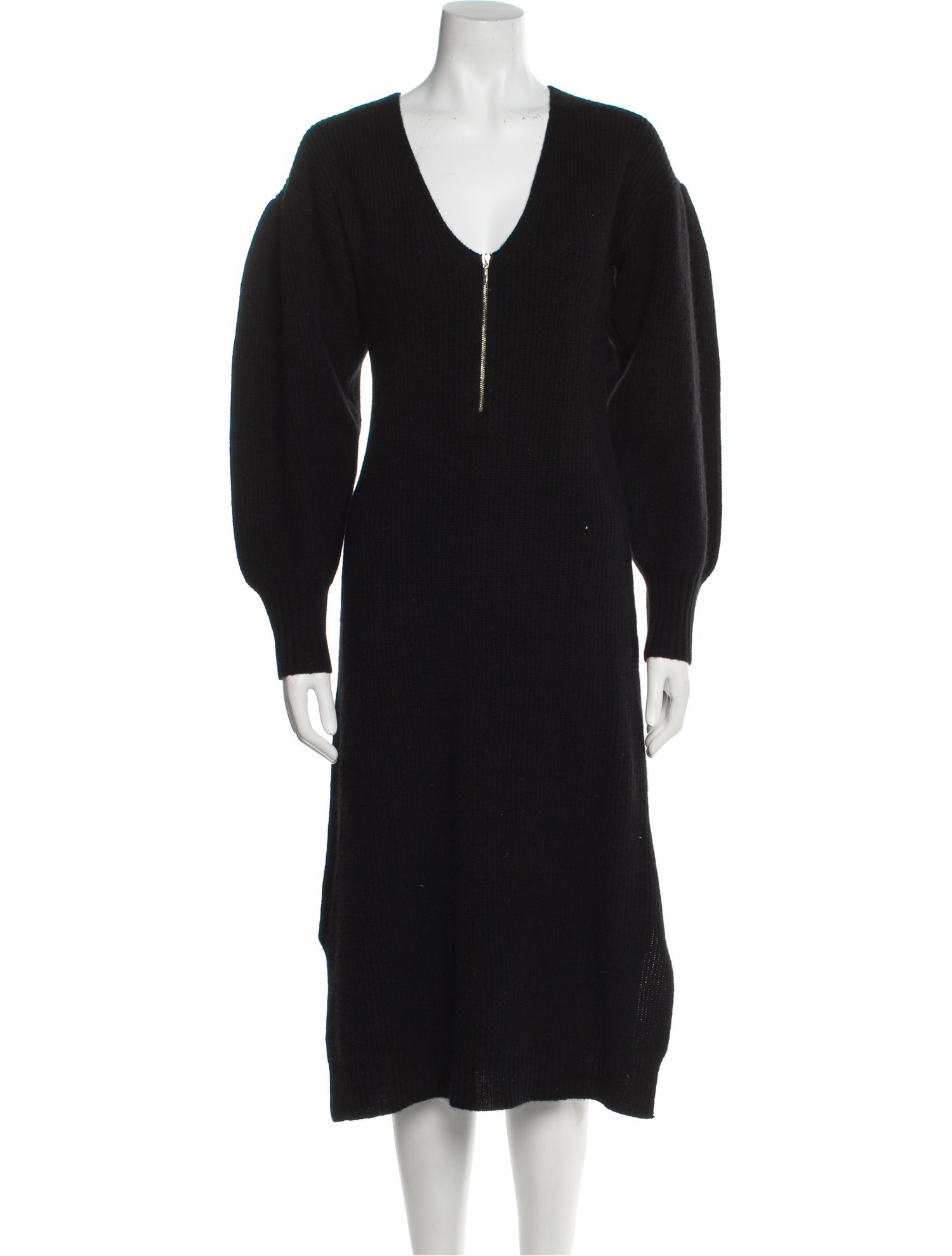 Emilia George V-Neck Midi Length Dress w/ Tags