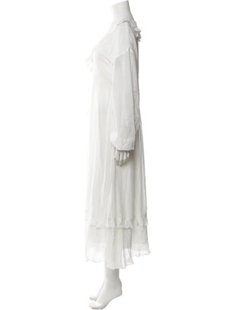 Emilia George V-Neck Long Dress