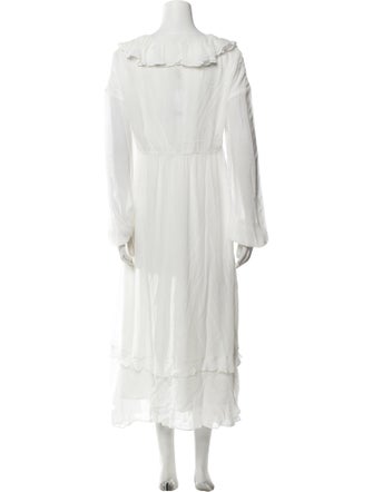 Emilia George V-Neck Long Dress