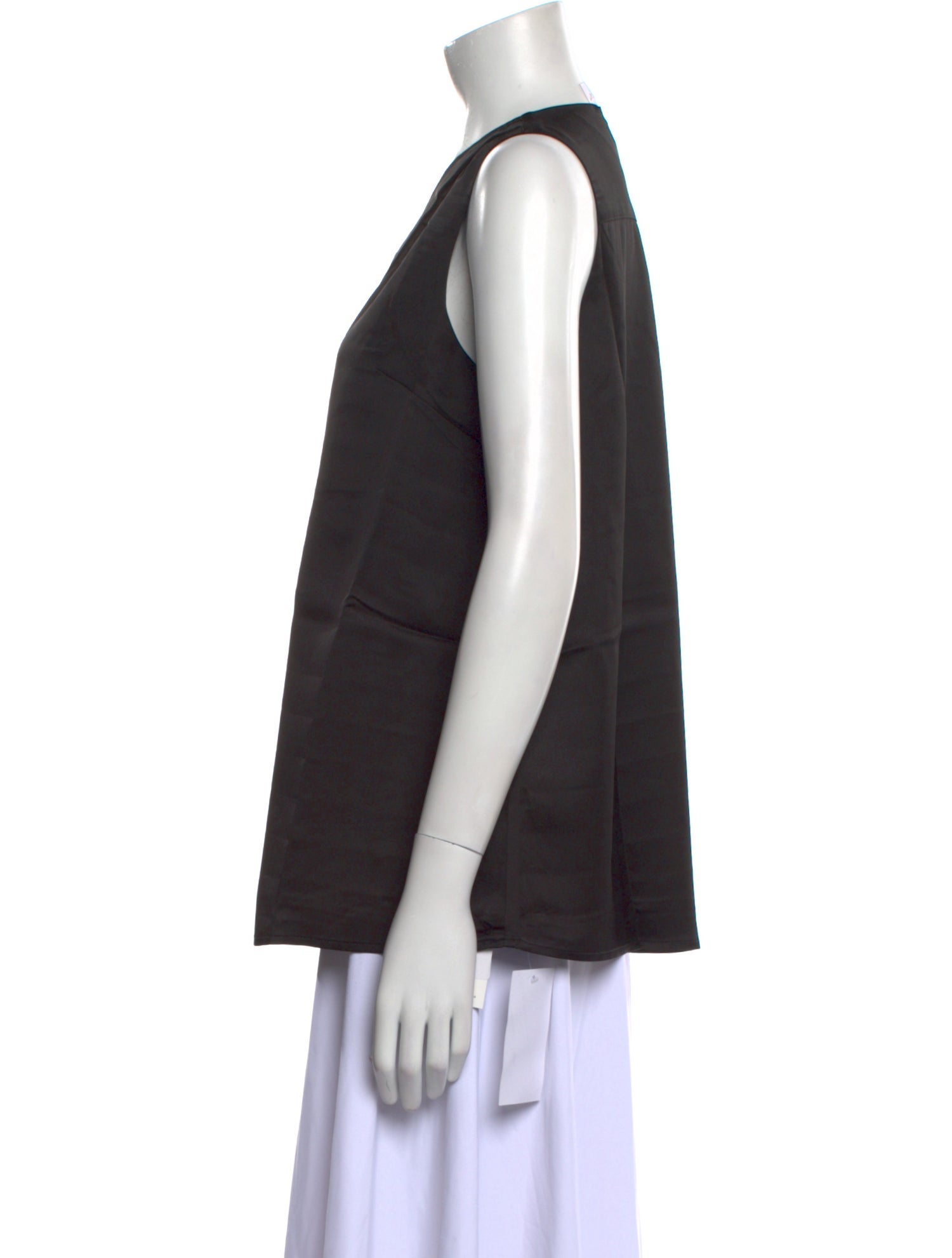 Emilia George V-Neck Sleeveless Blouse