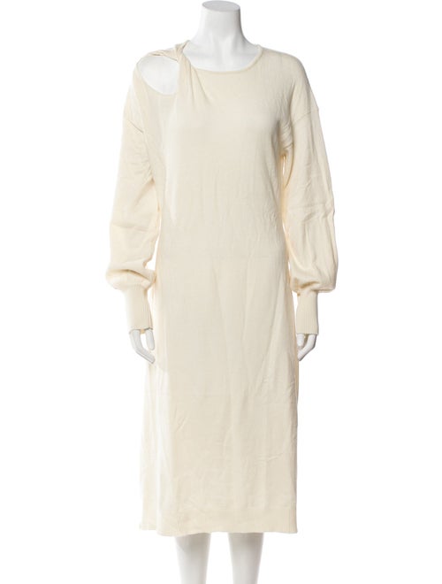 Emilia George Wool Midi Length Dress