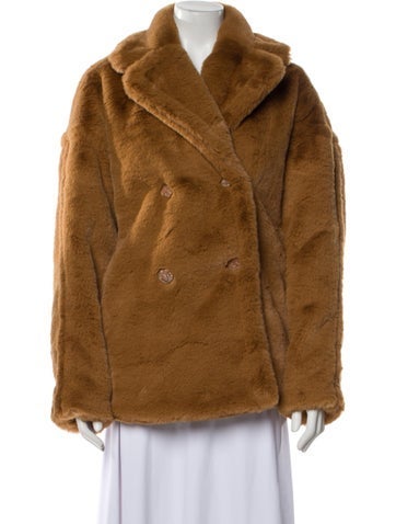 Emilia George Coats Faux Fur Coat S