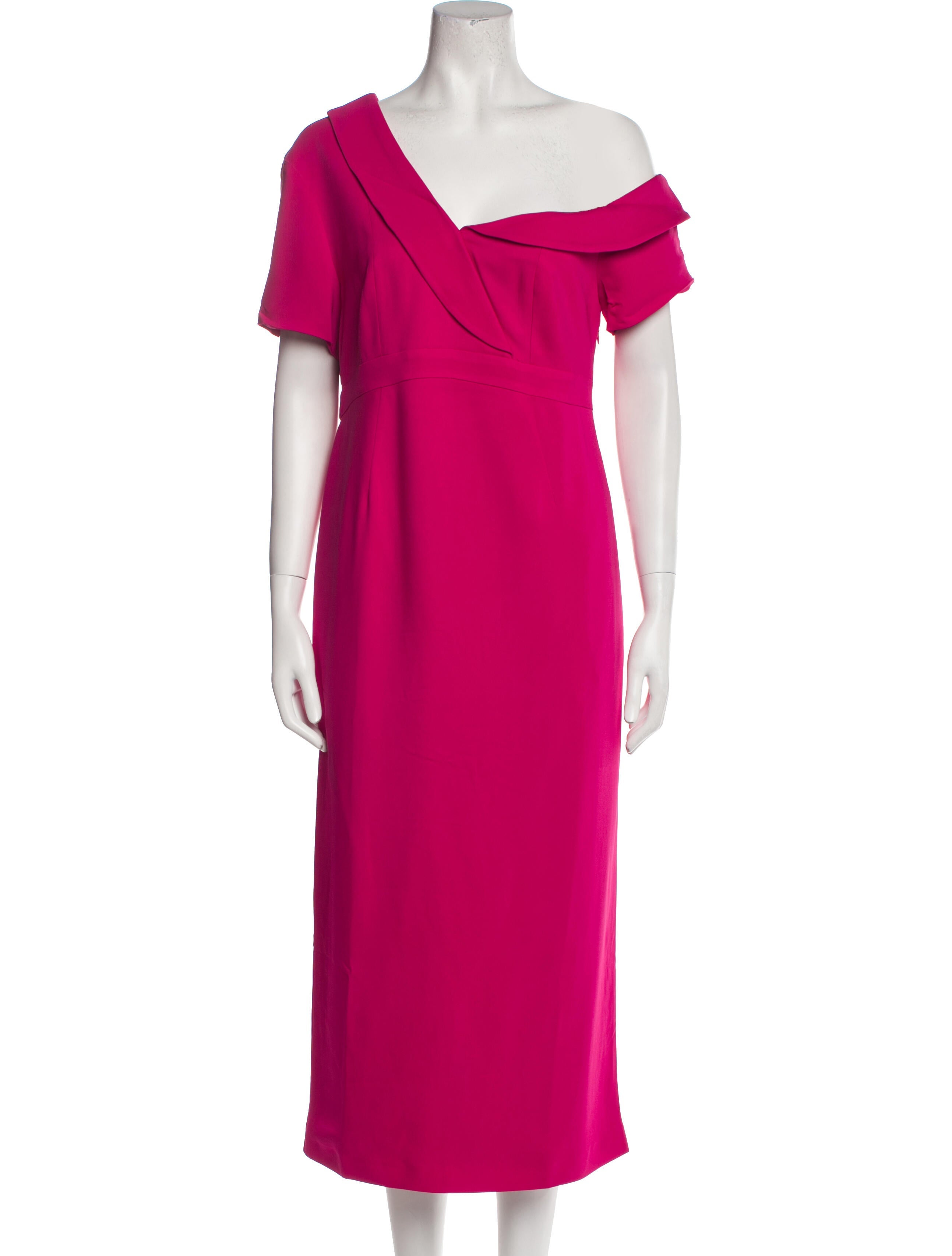 Emilia George One-Shoulder Long Dress
