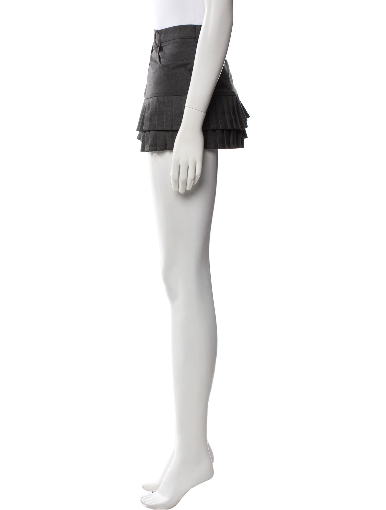 Emilia George Silk Mini Skirt