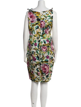 Emilia George Silk Knee-Length Dress