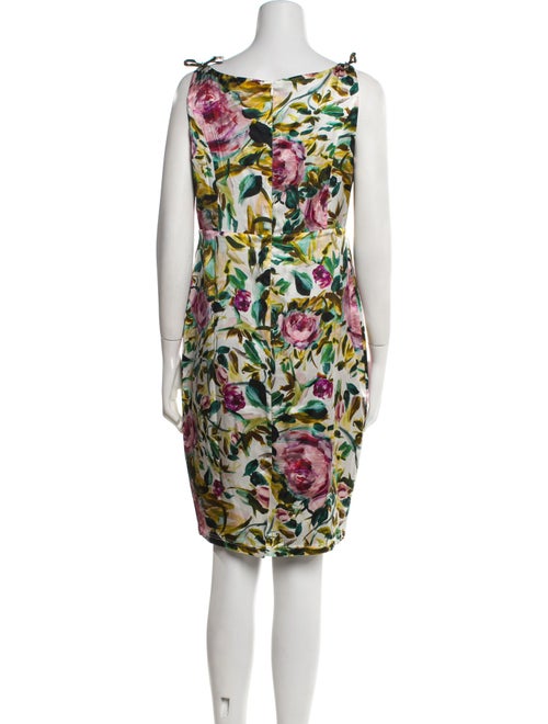 Emilia George Silk Knee-Length Dress