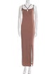 Emilia George V-Neck Long Dress