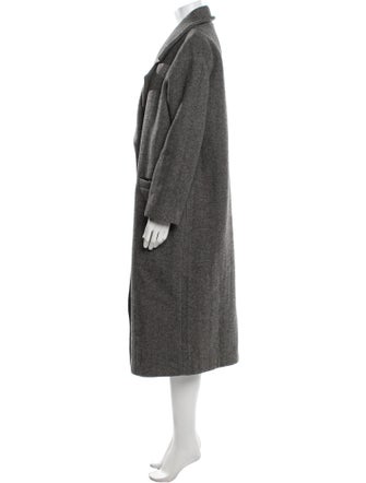 Emilia George Wool Tweed Pattern Coat