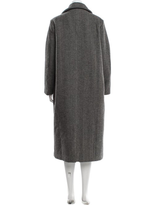 Emilia George Wool Tweed Pattern Coat