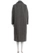 Emilia George Wool Tweed Pattern Coat