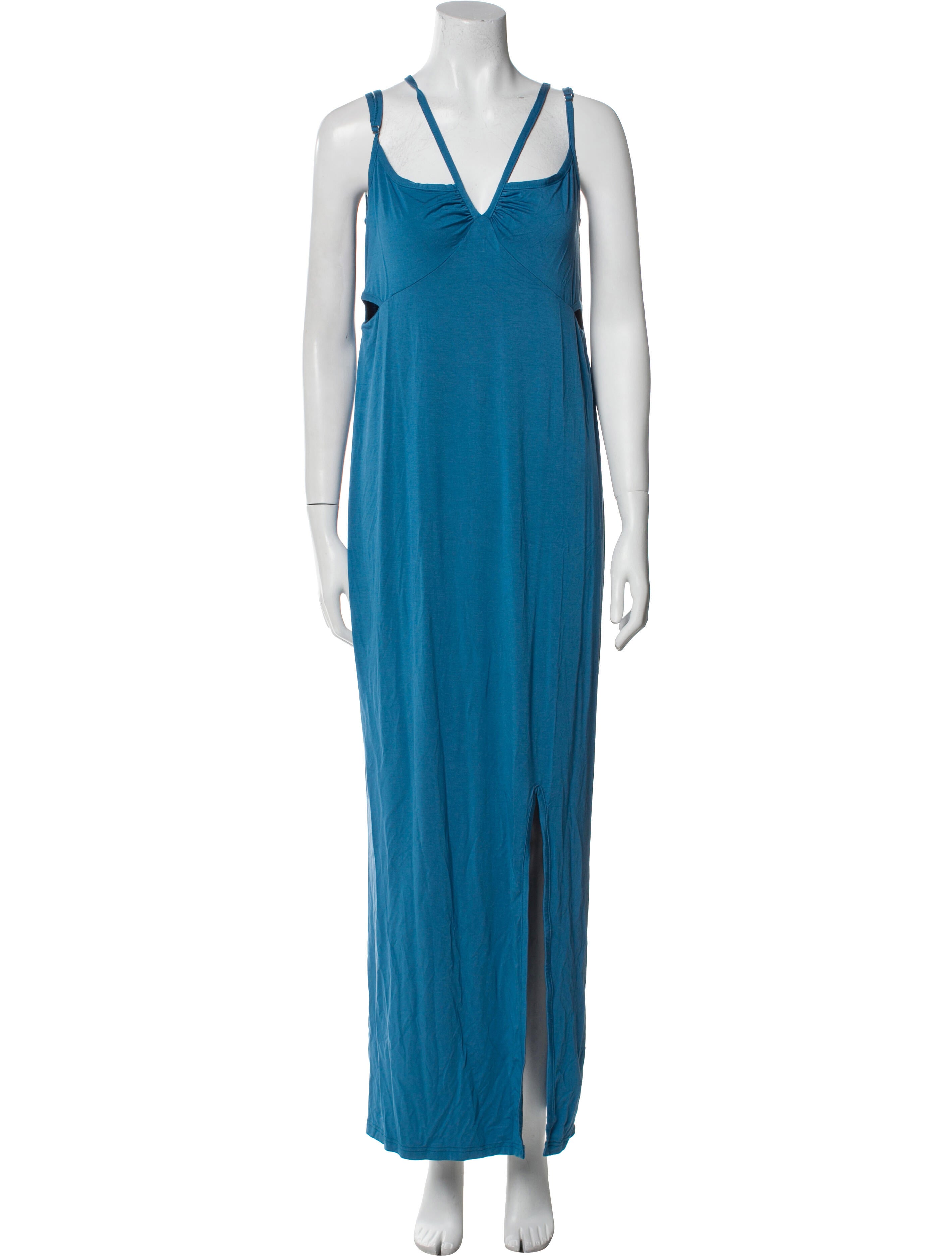 Emilia George V-Neck Long Dress