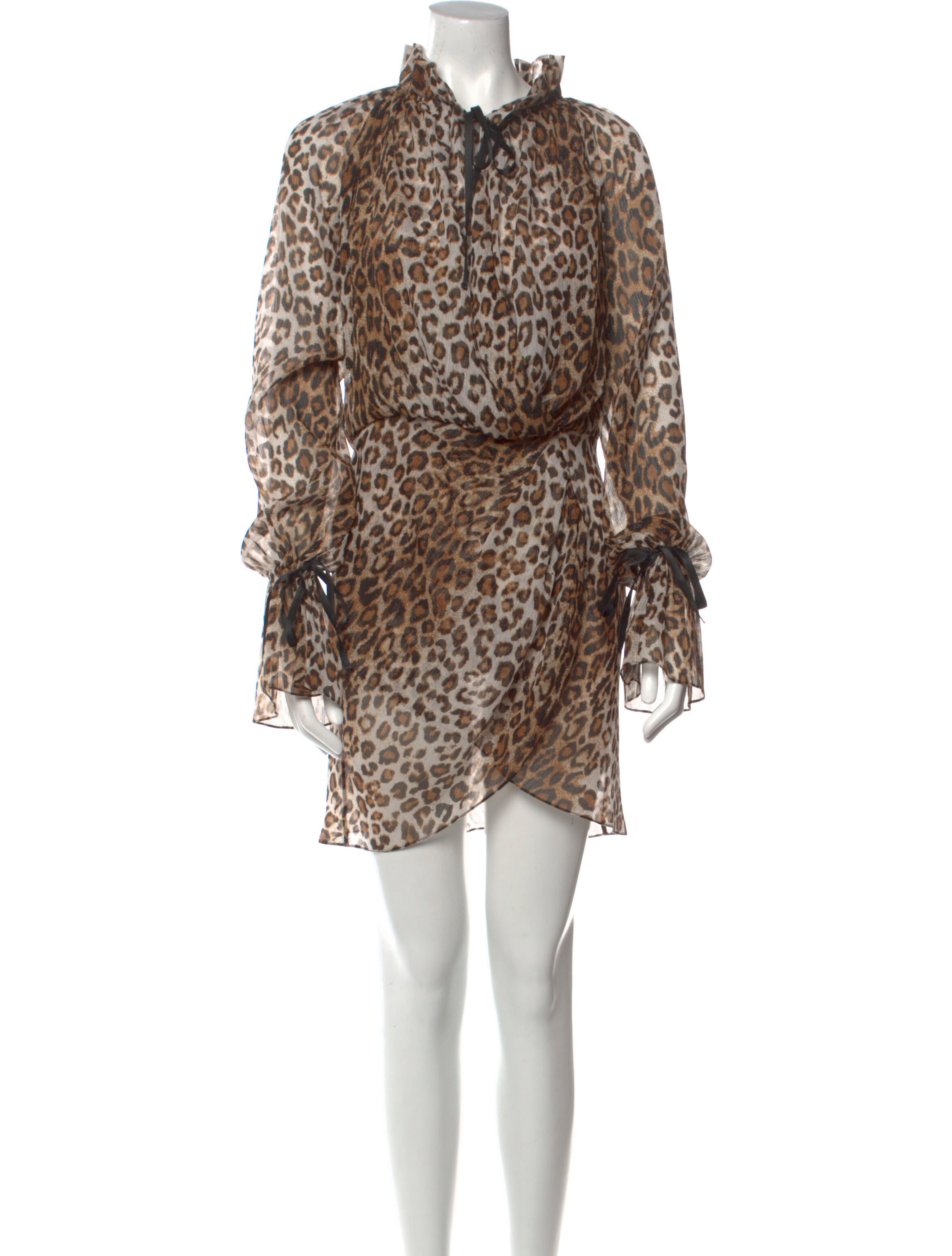 Redemption Animal Print Mini Dress