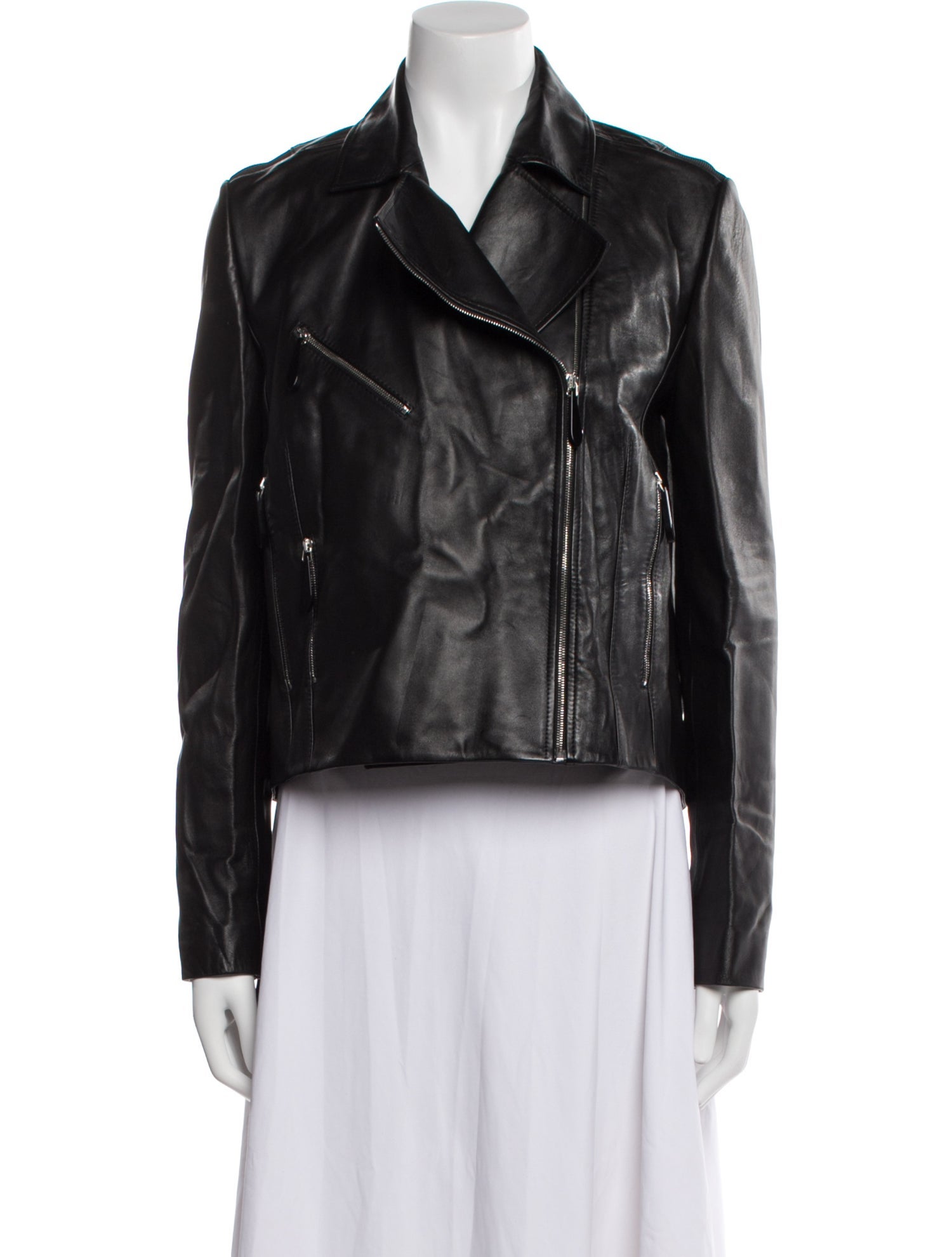 Lena Lumelsky Leather Biker Jacket w/ Tags