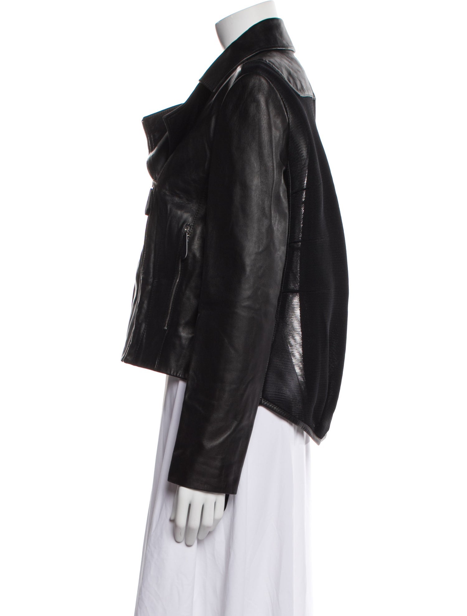 Lena Lumelsky Leather Biker Jacket w/ Tags