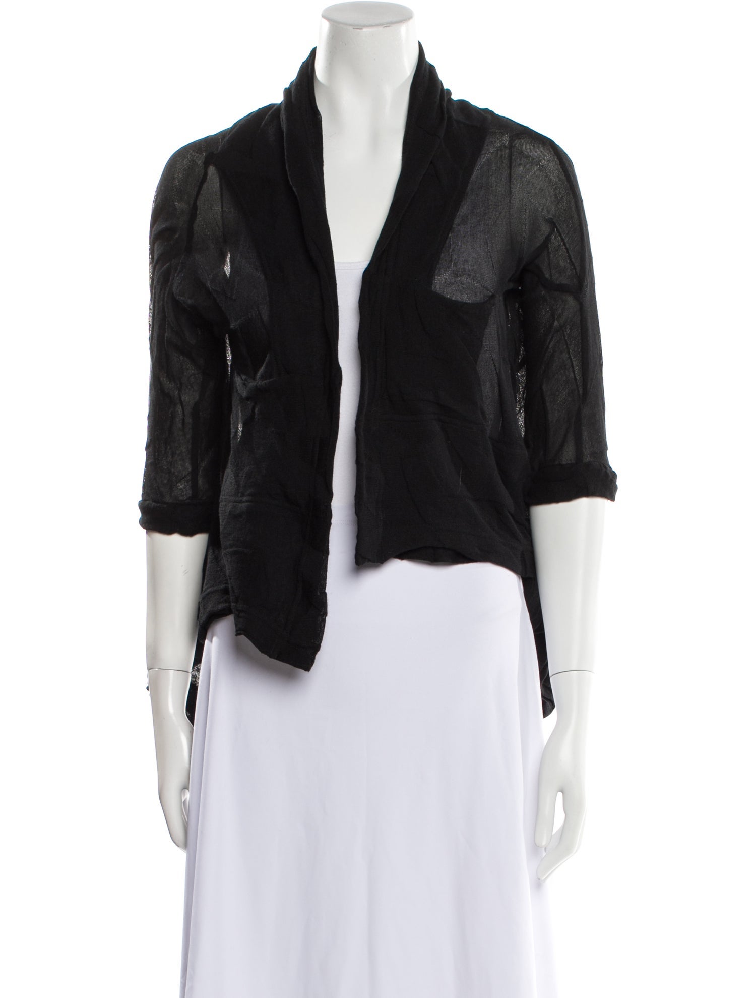 Y's by Yohji Yamamoto Open Front Sweater