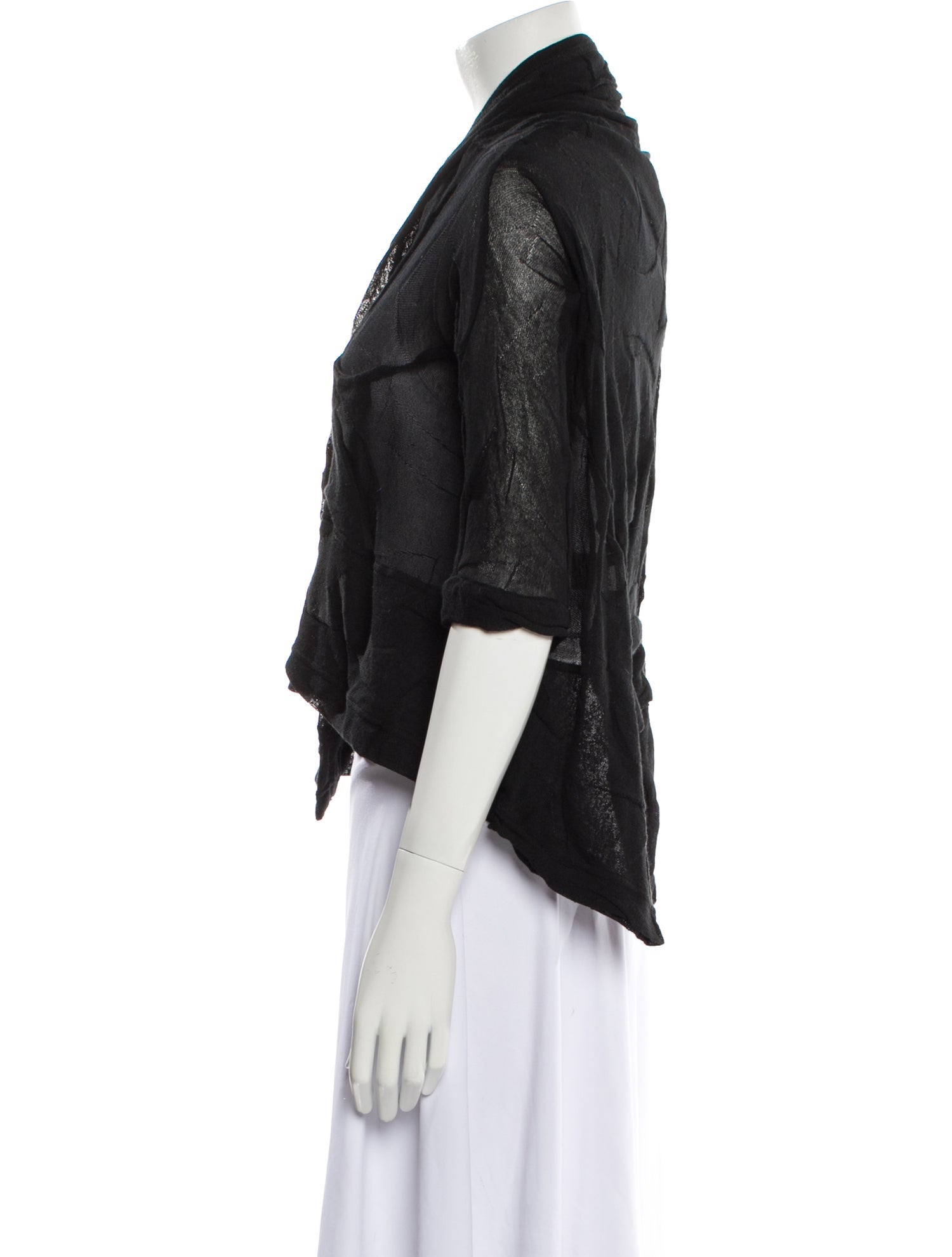 Y's by Yohji Yamamoto Open Front Sweater