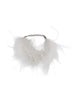 Alessandra Rich Alessandra Rich White Feather Choker