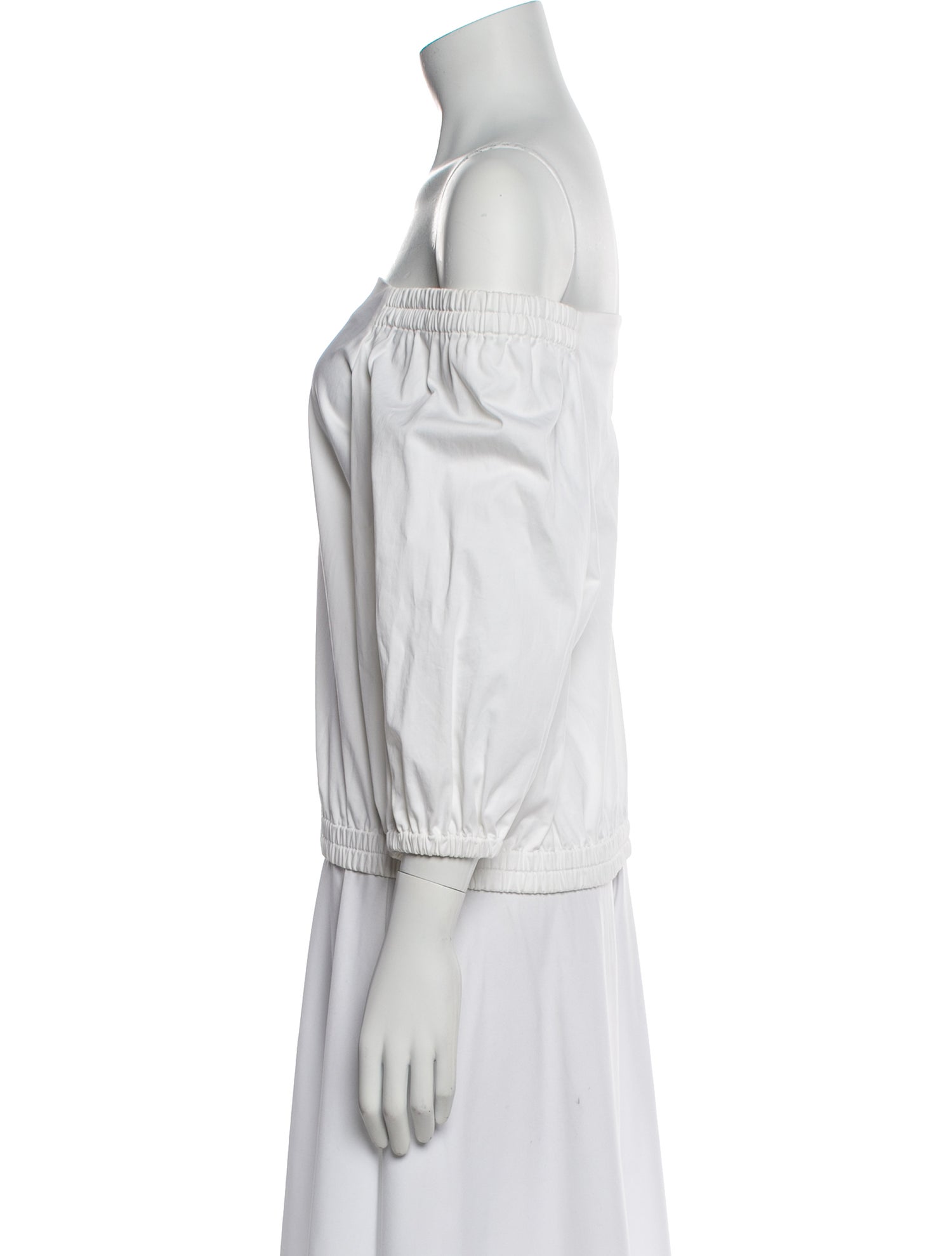 Alexis Off-The-Shoulder Three-Quarter Sleeve Top