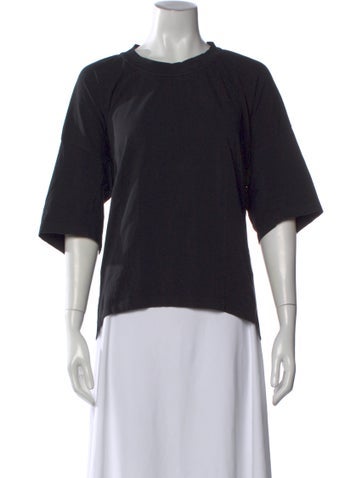 Pre-owned Maison Margiela 2014 Crew Neck T-shirt In Black