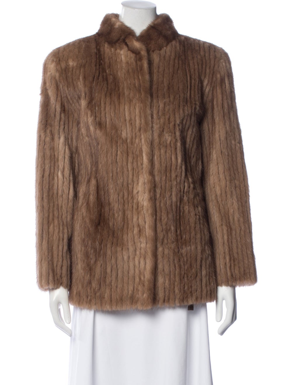 Fur Vintage Wrubel & Kozin Pastel Mink Fur Coat
