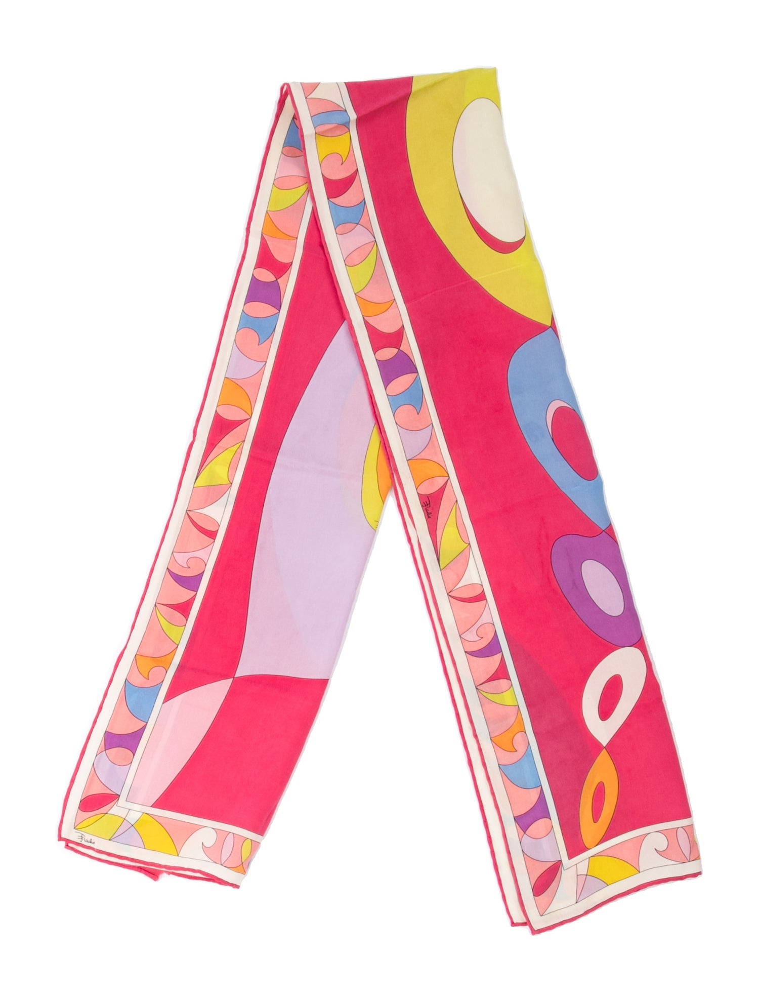 Emilio Pucci Silk Printed Scarf