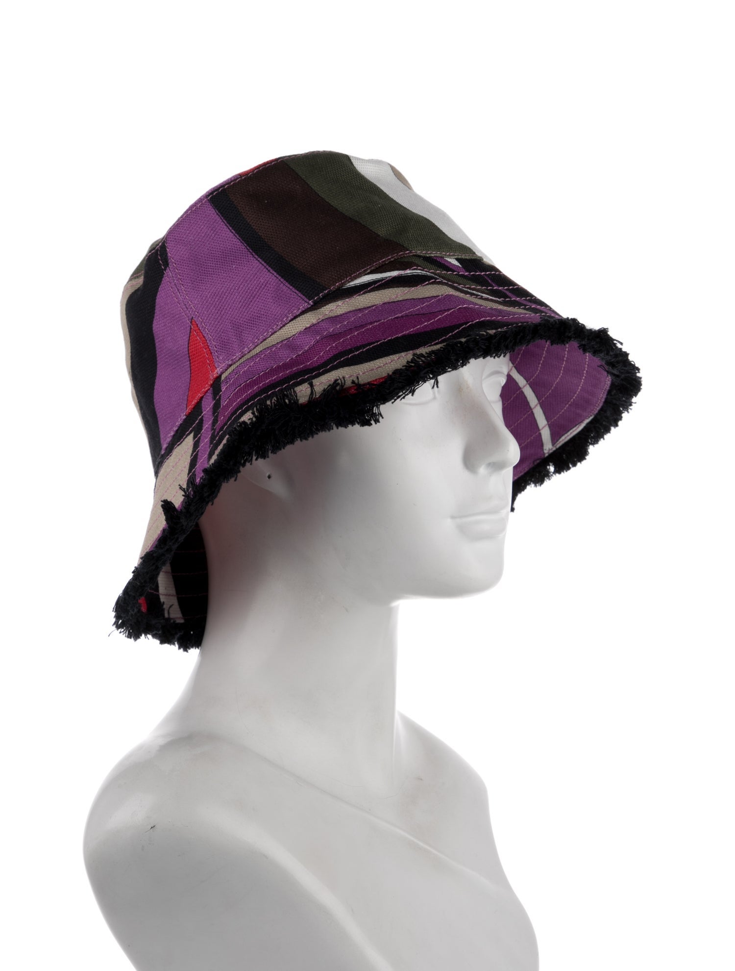 Emilio Pucci Branded Pattern Printed Bucket Hat