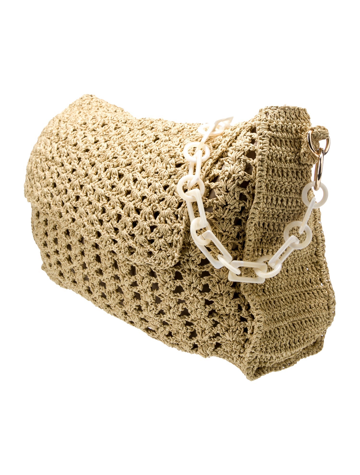 Emily In Paris x My Beachy Side Raffia Shoulder Bag