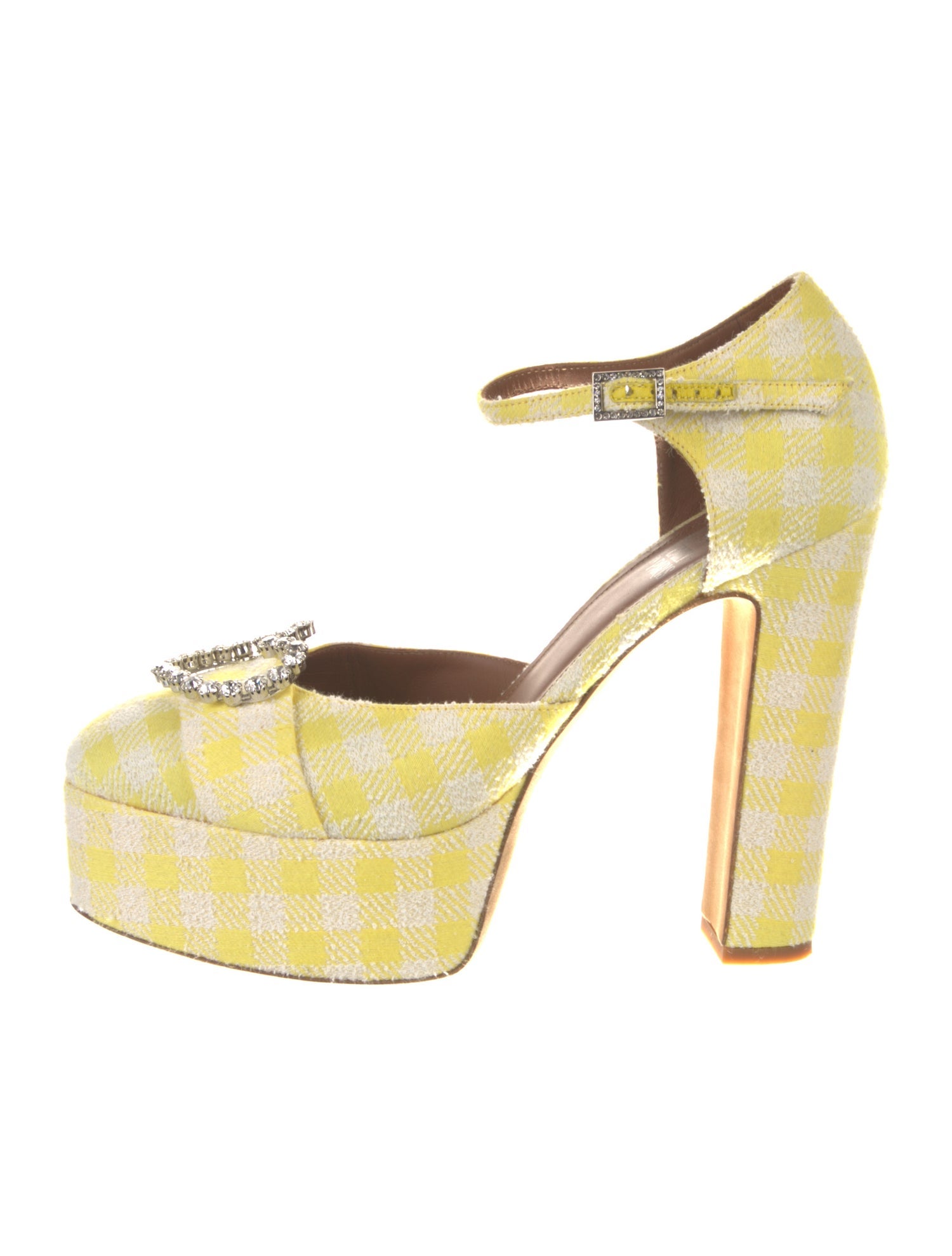 Malone Souliers x Emily in Paris Printed D'Orsay Pumps