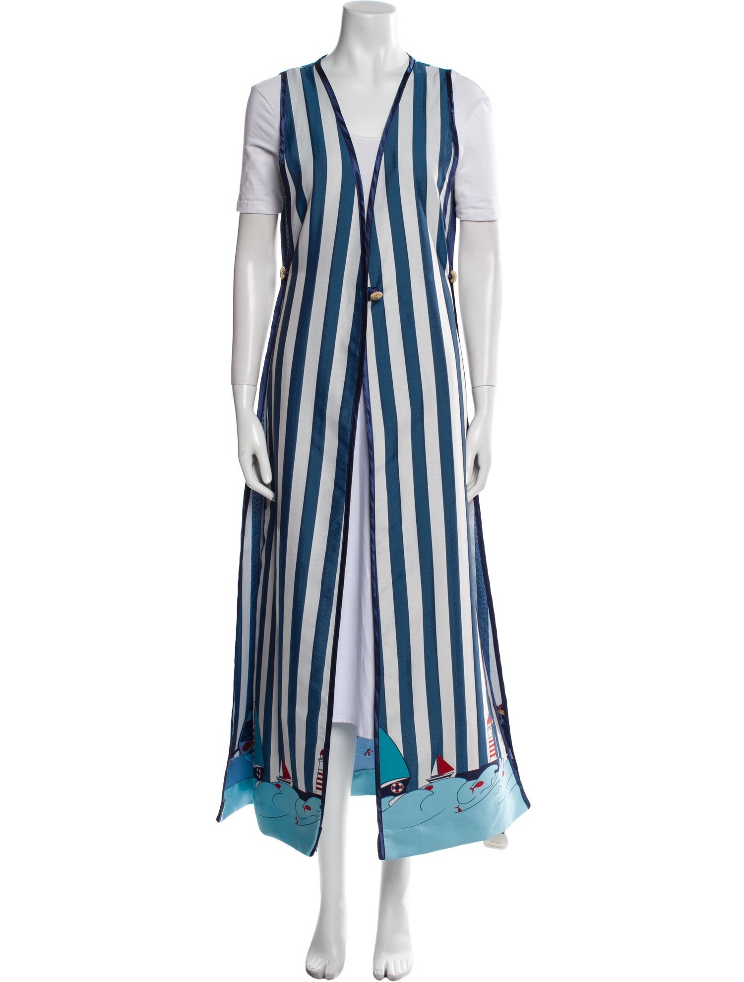 Emily In Paris x My Beachy Side Striped Coat