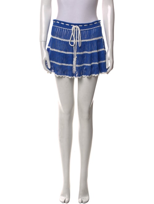 Emily In Paris x My Beachy Side Striped Mini Skirt