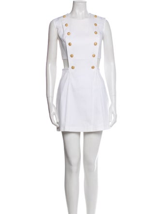 Emily In Paris x My Beachy Side Crew Neck Mini Dress