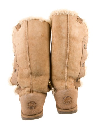 EMU Australia Suede Lace-Up Boots